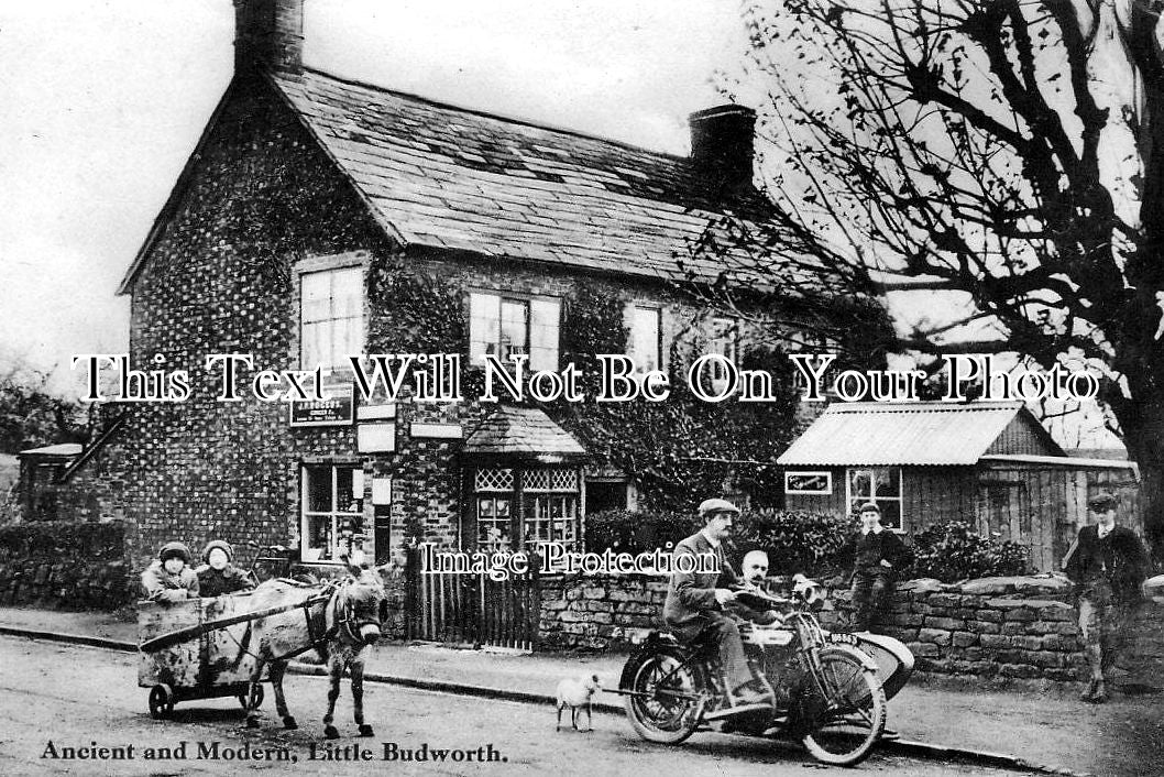 CH 797 - Little Budworth Post Office, Cheshire c1916