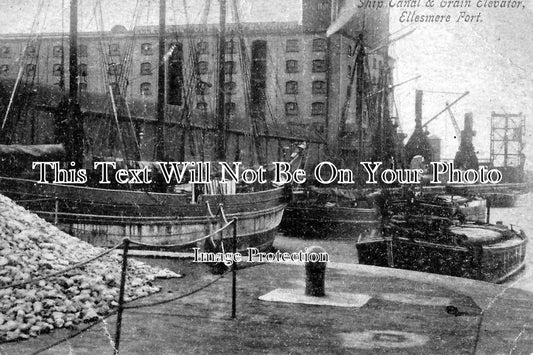 CH 8 - Ellesmere Port Ship Canal & Grain Elevator, Cheshire