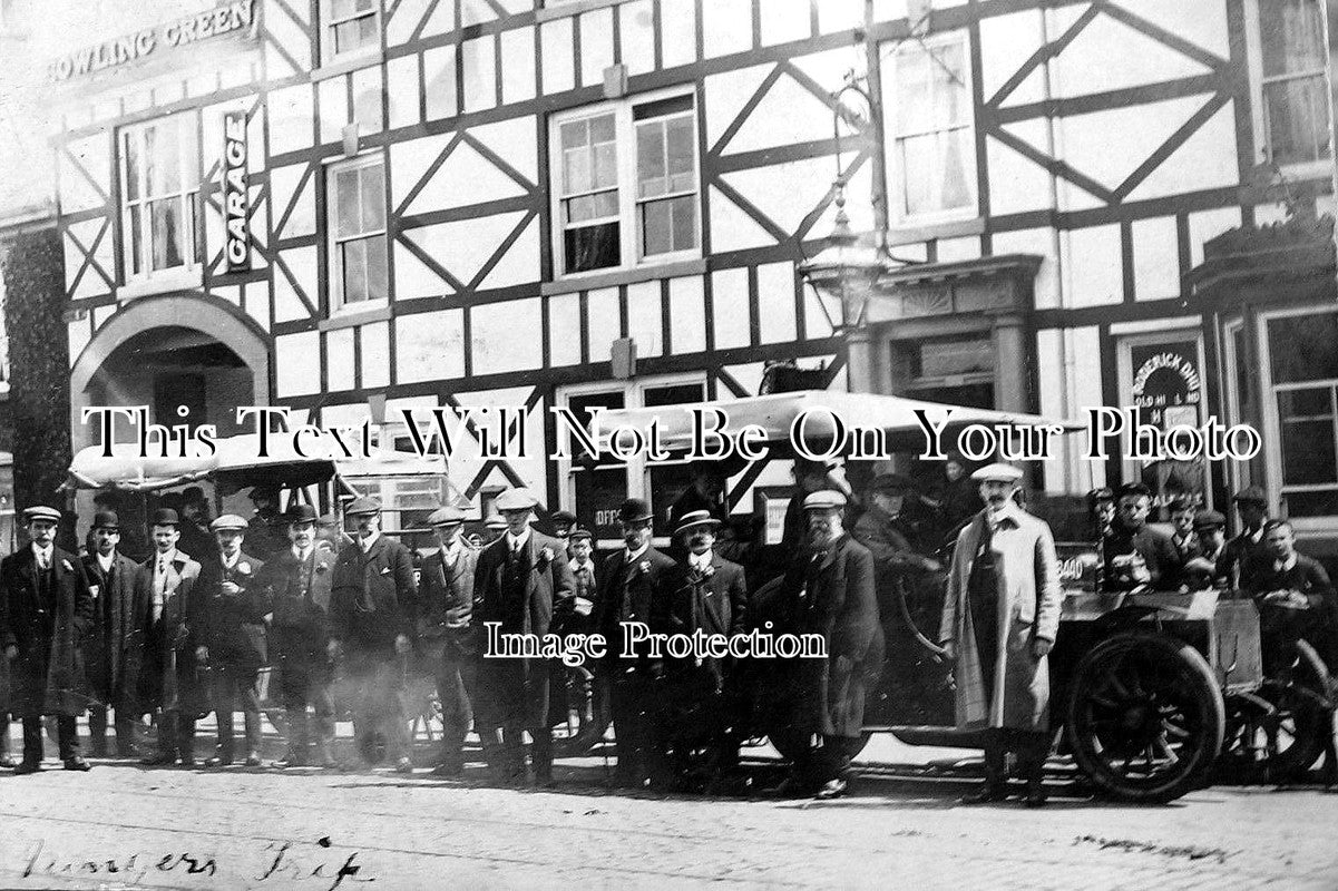 CH 824 - Bell RIngers Outing, White Hart, Cheadle, Cheshire c1911