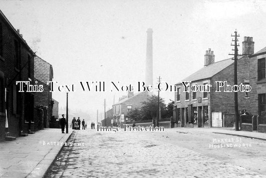 CH 852 - Market Street, Hollingworth, Cheshire c1904