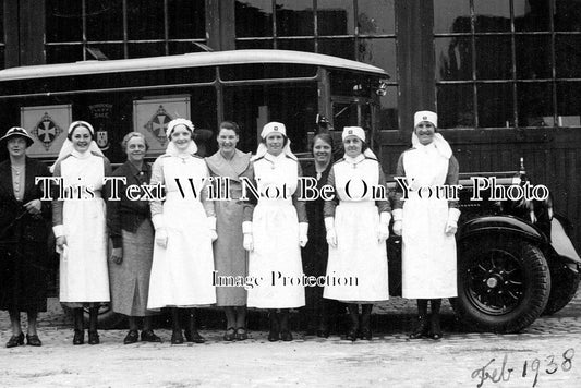 CH 853 - St Johns Ambulance & Nursing Staff, Sale, Cheshire c1938