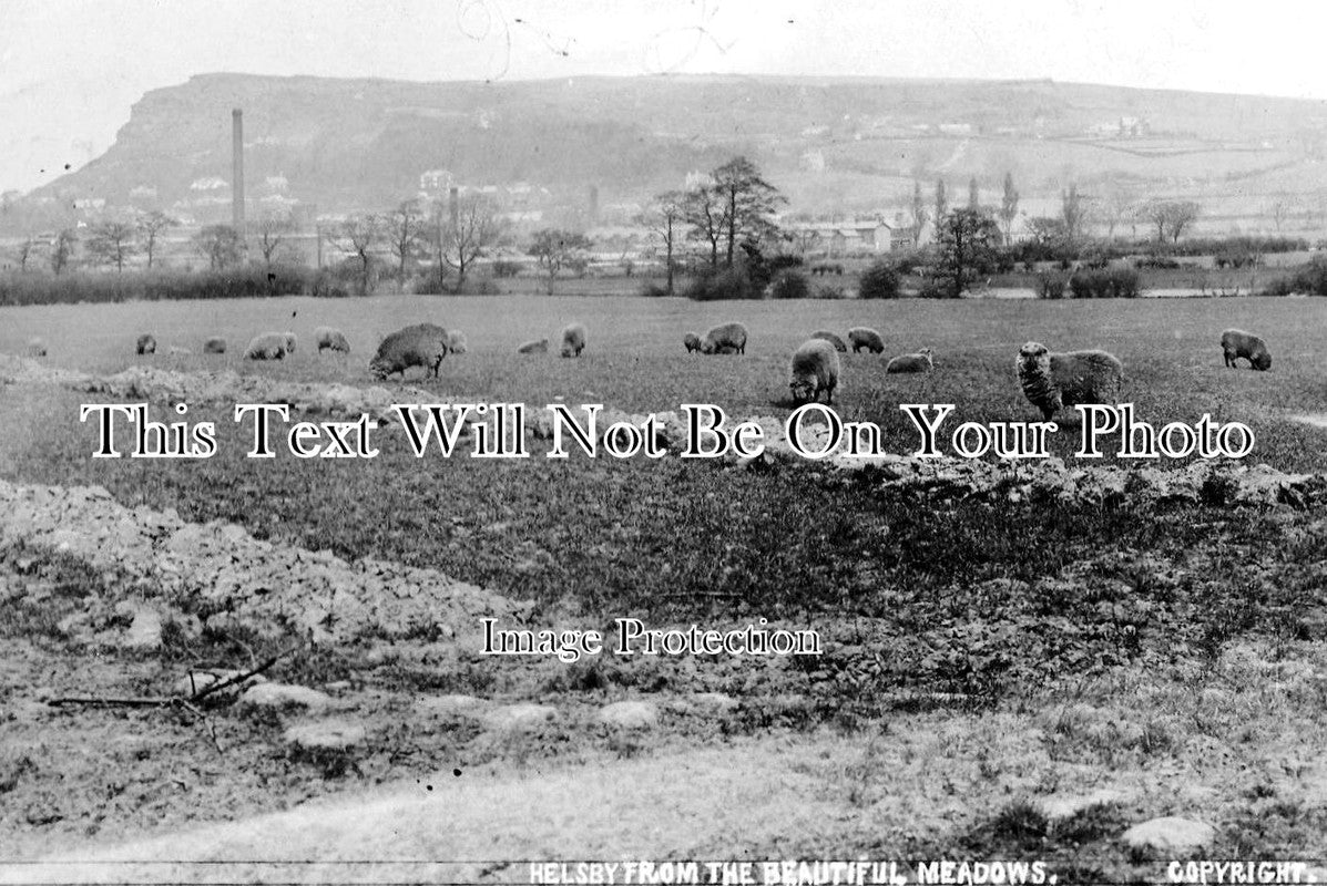 CH 855 - Helsby From Beautiful Meadows, Cheshire c1908