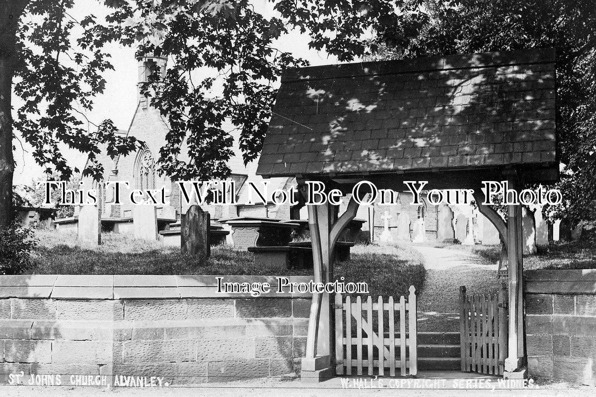 CH 861 - St Johns Church, Alvanley, Cheshire
