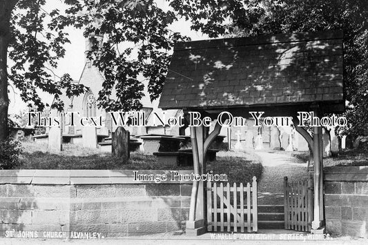 CH 861 - St Johns Church, Alvanley, Cheshire