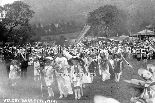 CH 867 - Helsby Rose Fete, Cheshire 1914