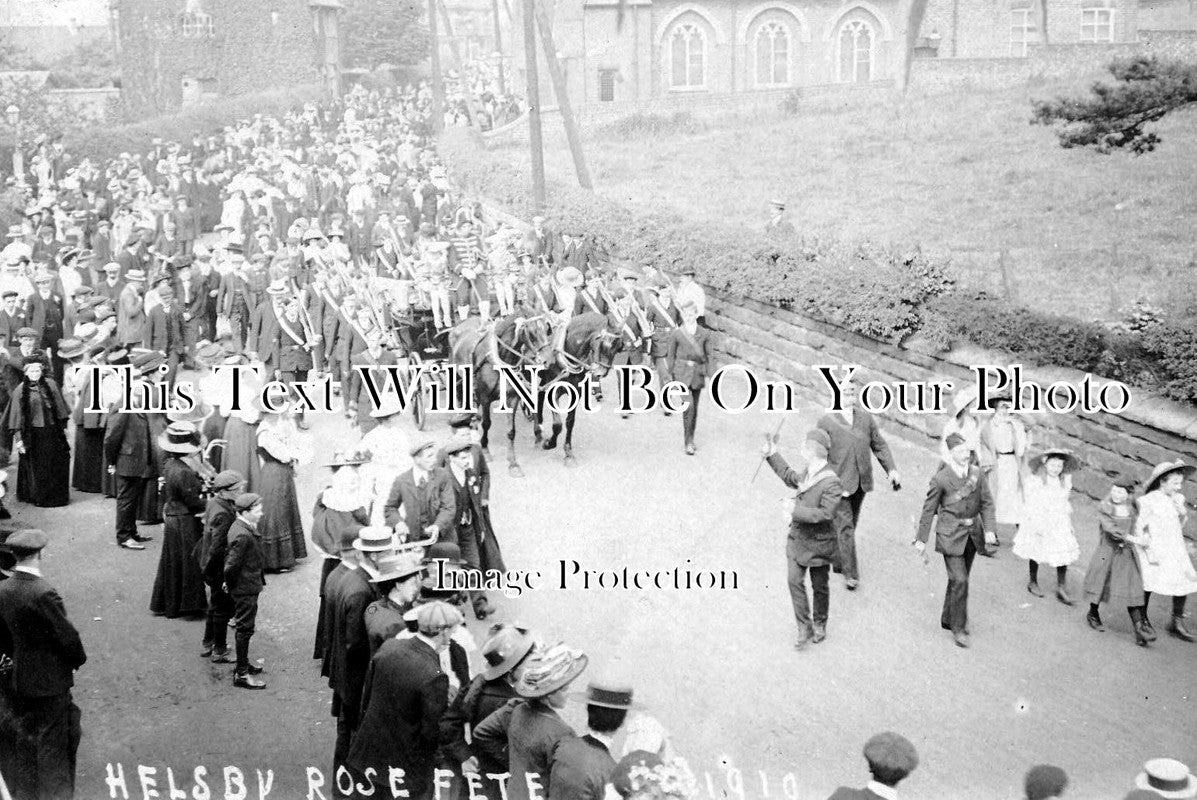 CH 868 - Helsby Rose Fete, Cheshire 1910