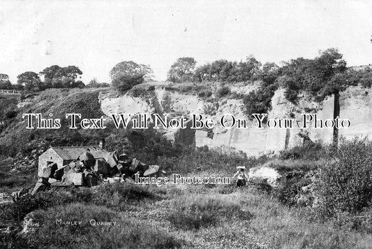 CH 88 - Manley Quarry, Helsby, Warrington, Widnes, Cheshire c1909