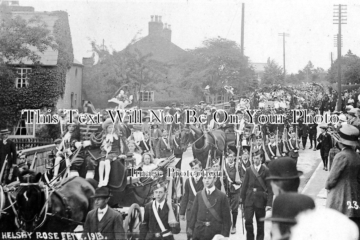 CH 880 - Helsby Rose Fete, Cheshire 1913