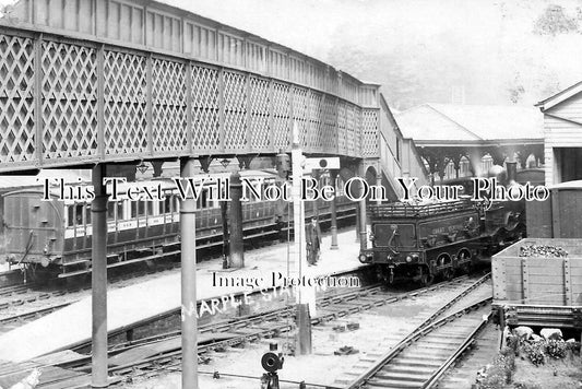CH 891 - Marple Railway Station, Cheshire c1906