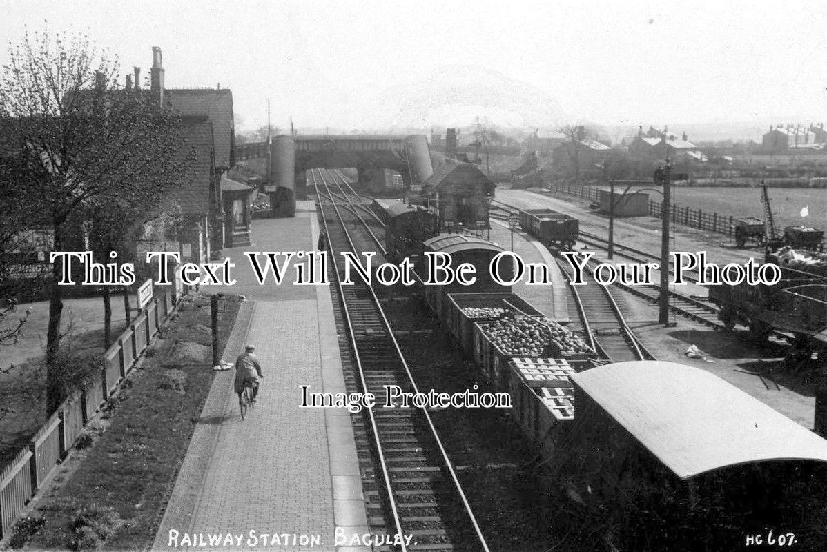 CH 899 - Baguley Railway Station, Wythenshawe, Cheshire