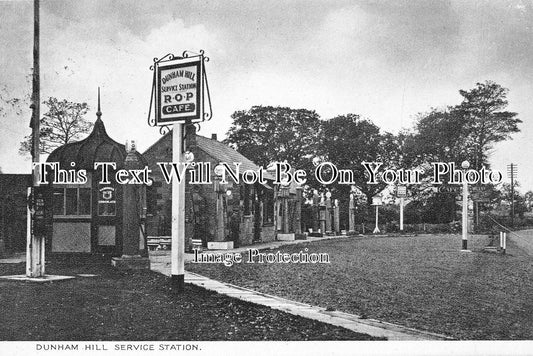 CH 91 - Dunham Hill Service Station, Helsby, Frodsham, Cheshire c1937