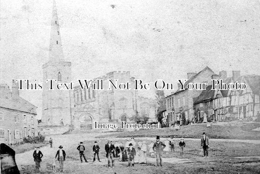 CH 915 - The Village Green, Astbury, Cheshire c1860