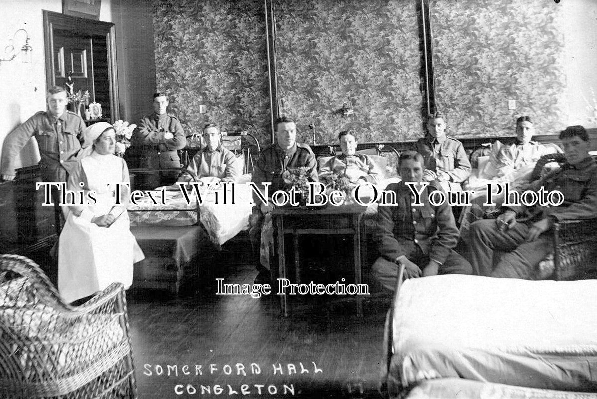 CH 917 - Somerford Hall Military Hospital Ward, Congleton, Cheshire
