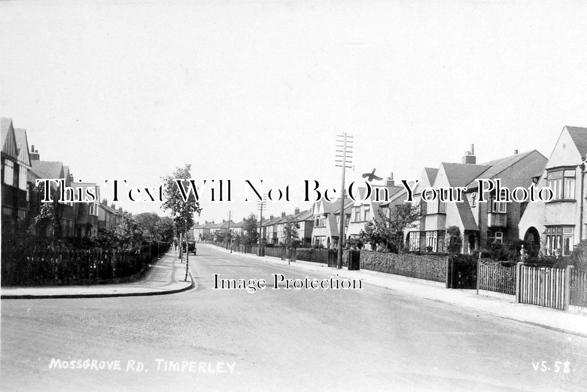 CH 927 - Mossgrove Road, Timperley, Cheshire c1942