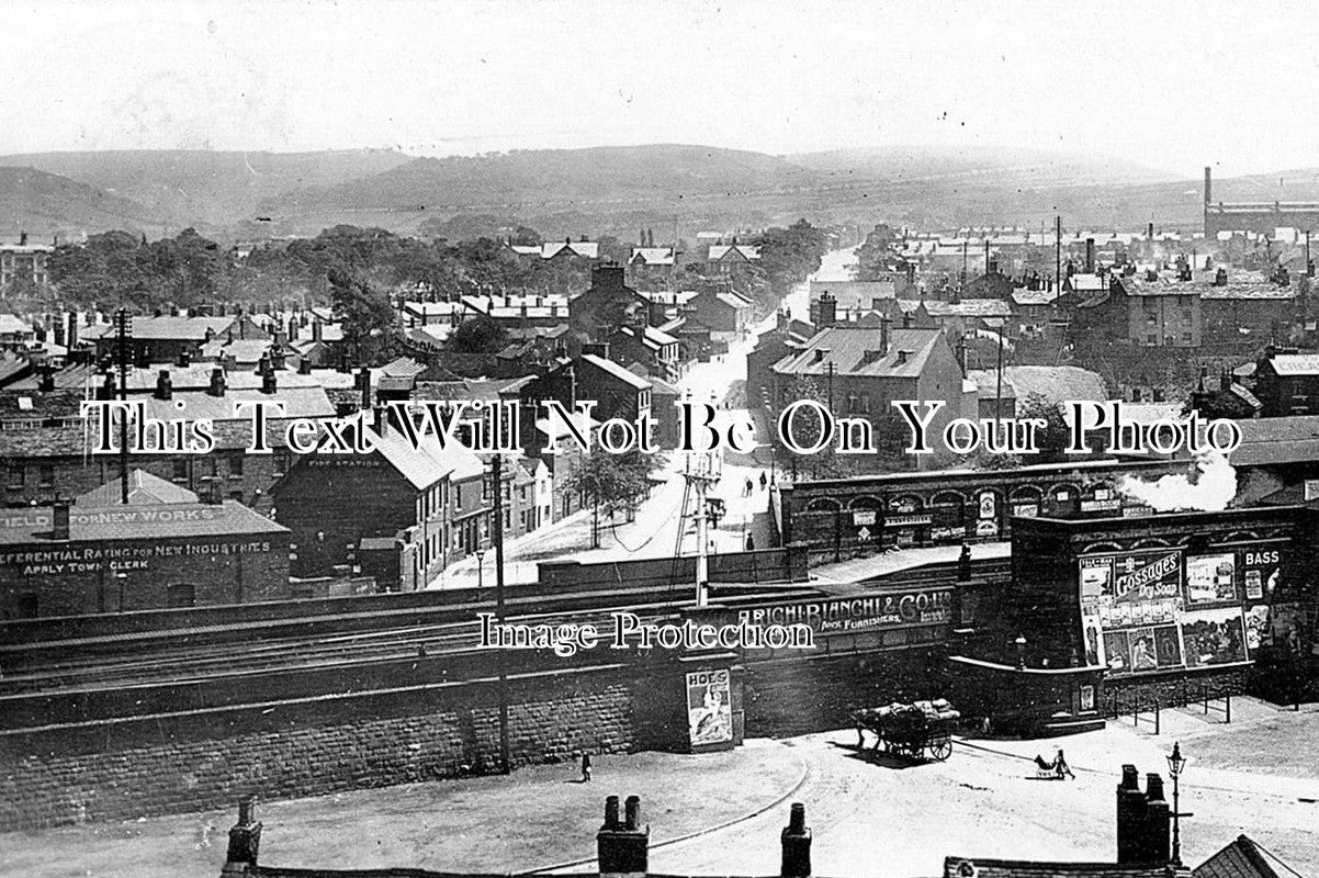 CH 935 - Buxton Road, Macclesfield, Cheshire c1916