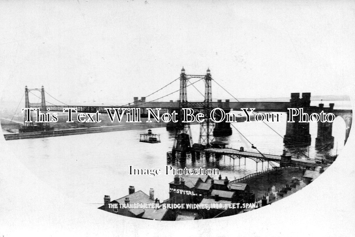 CH 943 - The Transporter Bridge, Widnes, Cheshire