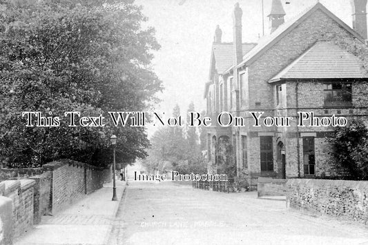 CH 982 - Church Lane, Marple, Cheshire c1907