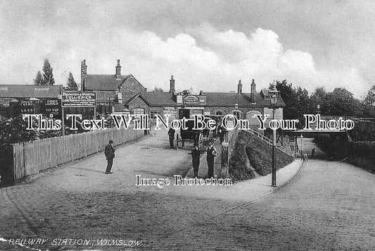 CH 984 - Wilmslow Railway Station, Cheshire c1904