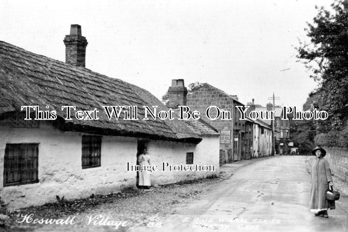 CH 998 - Heswall Village, Cheshire