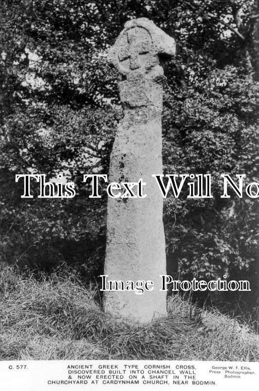 CO 1011 - Cornish Cross, Cardynham Church, Bodmin, Cornwall