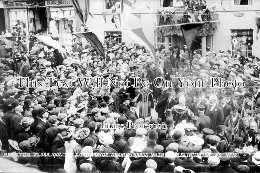 CO 1029 - Lord Mayor At Helston, Cornwall 1907