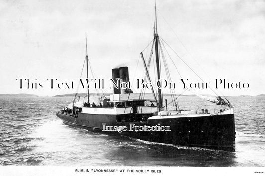 CO 1044 - R.M.S Lyonnesse At The Scilly Isles, Cornwall