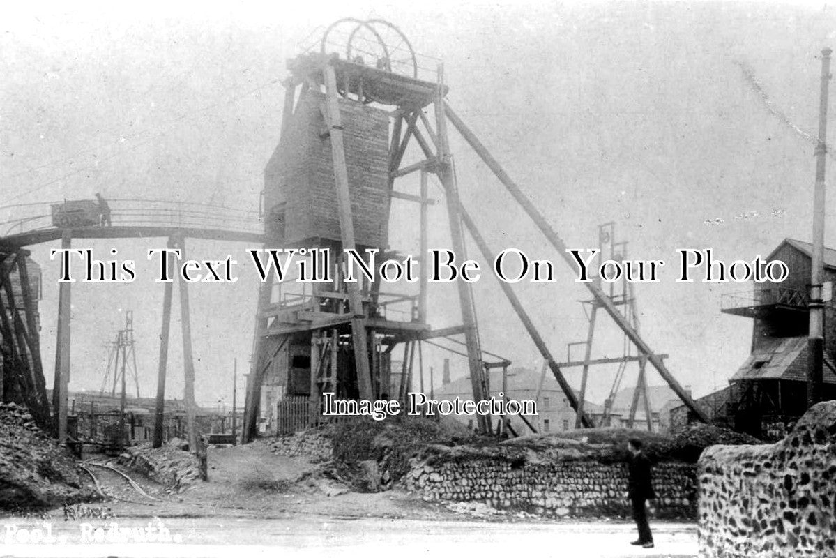CO 1055 - East Pool Tin Mine, Near Redruth, Cornwall