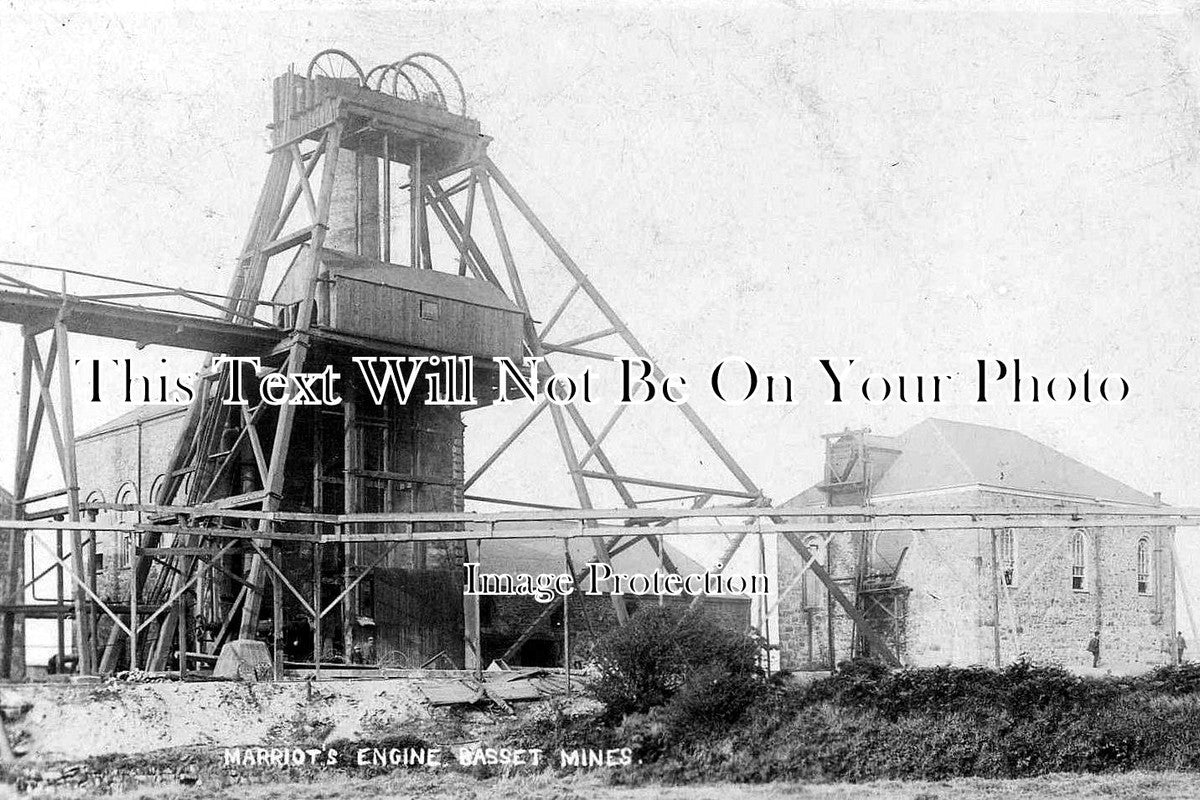 CO 1061 - Marriots Engine, Basset Tin Mines, Cornwall
