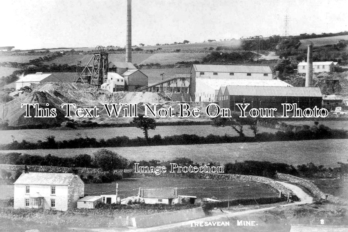 CO 1082 - Tresavean Copper Mine, Cornwall