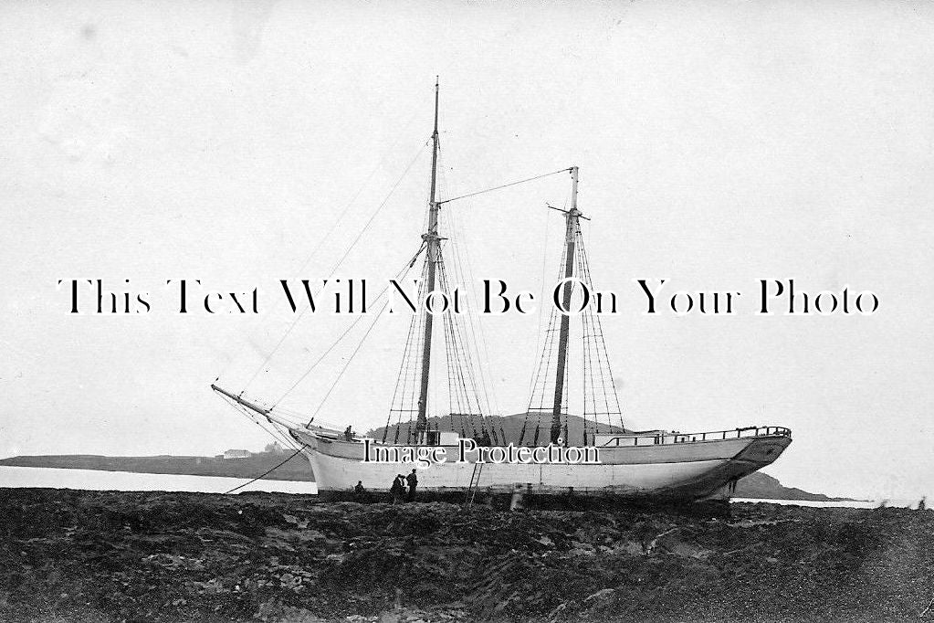 CO 1083 - Shipwreck Of St Pierre, Looe, Cornwall c1906