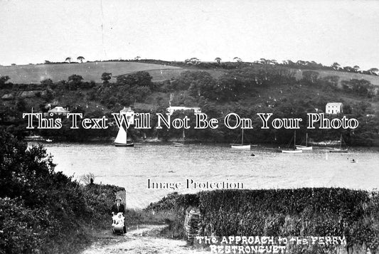 CO 1101 - Approach To The Ferry, Restronguet, Cornwall