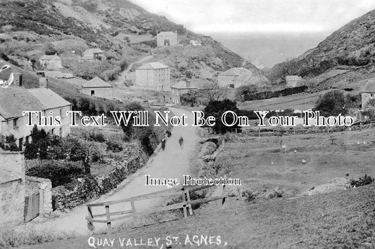 CO 111 - Quay Valley, St Agnes, Cornwall c1920