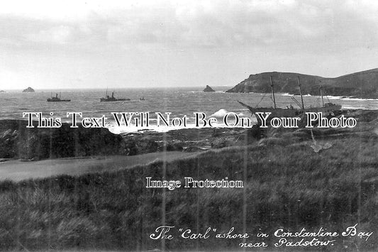 CO 1117 - Shipwreck Of The Carl, Ashore Constantine Bay, Padstow, Cornwall