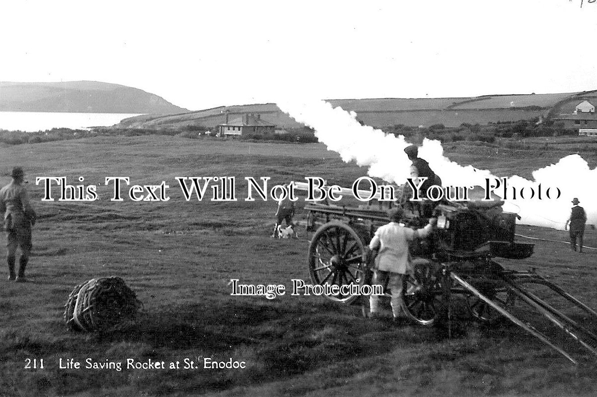 CO 1124 - Life Saving Rocket At St Enodoc, Cornwall