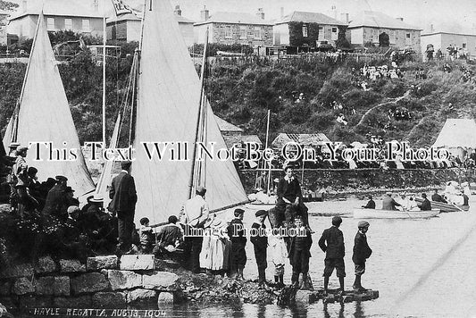 CO 1161 - Hayle Regatta, Hayle, Cornwall 1904