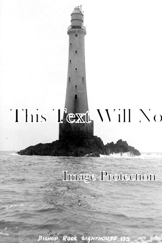 CO 1176 - Bishop Rock Lighthouse, Scilly Isles, Cornwall
