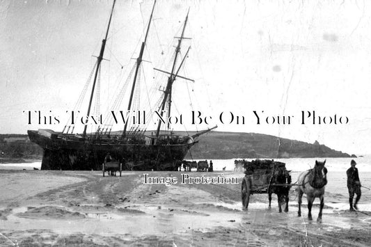 CO 1218 - Industry Of Swansea Shipwreck, Harlyn Bay, Padstow, Cornwall
