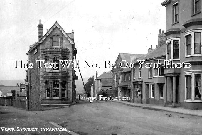 CO 1224 - Fore Street, Marazion, Penzance, Cornwall c1915