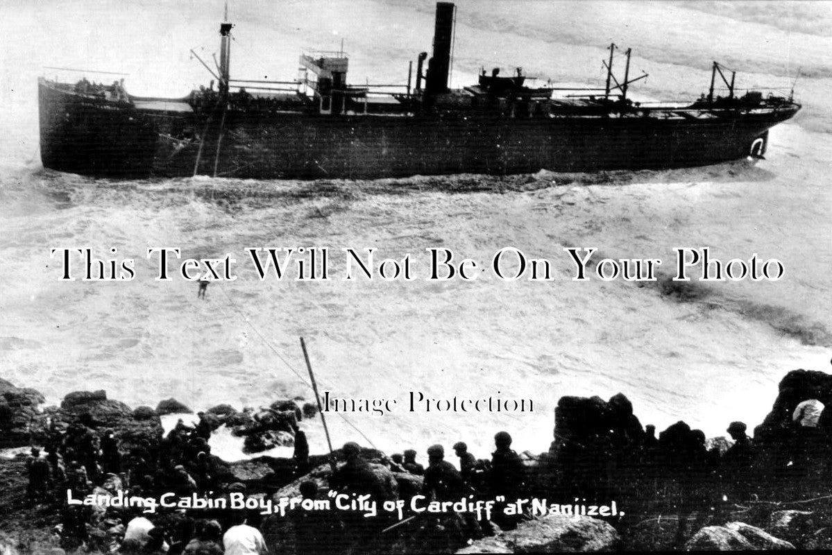 CO 1236 - City Of Cardiff Shipwreck, Nanjizal, Cornwall