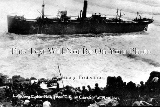 CO 1236 - City Of Cardiff Shipwreck, Nanjizal, Cornwall