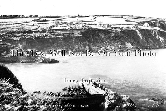 CO 1253 - Harbour & Cliffs, Gorran Haven, Cornwall