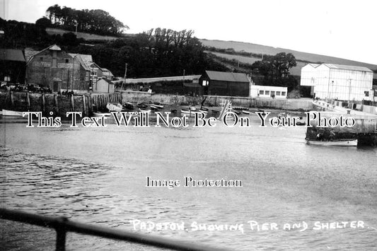 CO 1255 -Pier & Shelter, Padstow, Cornwall