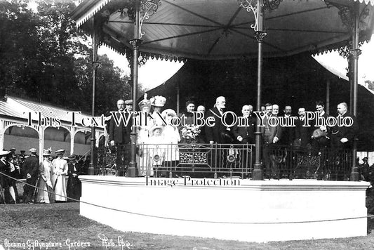 CO 1263 - Opening Gyllyngdune Gardens, Falmouth, Cornwall 1907