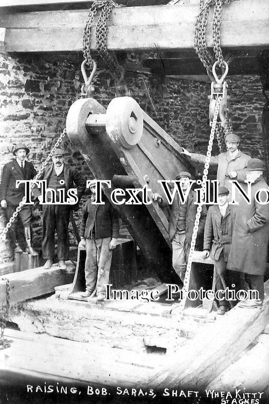 CO 1280 - Raising Bob Saras Shaft, Wheal Kitty Mine, St Agnes, Cornwall