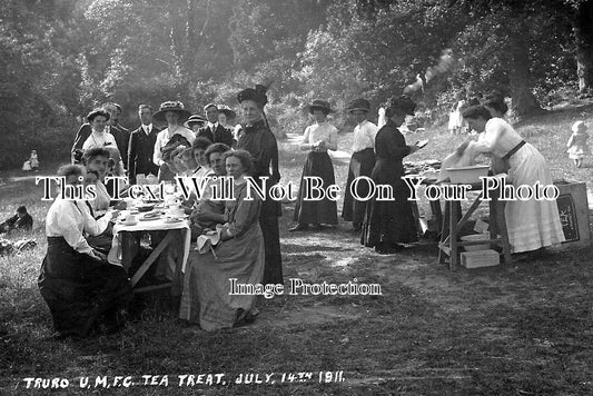 CO 1317 - UMFC Tea Treat, Truro, Cornwall 1911