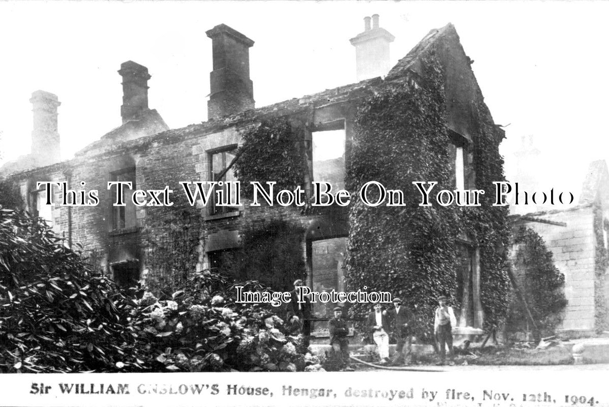 CO 1326 - Sir William Onslows House Fire, Hengar, Cornwall