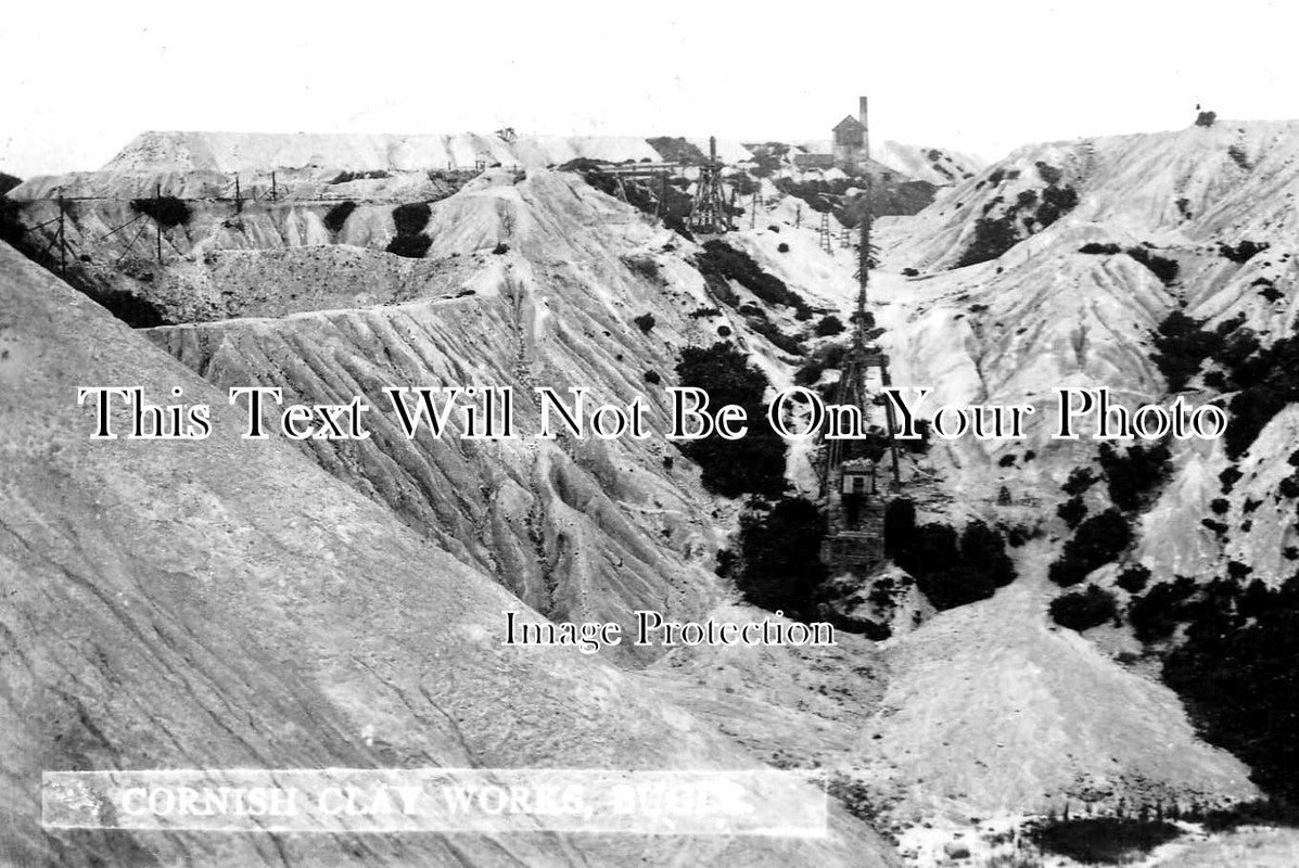 CO 1327 - Cornish China Clay Works, Bugle, Cornwall