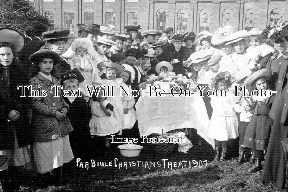 CO 1348 - Bible Christians Tea Treat, Par, Cornwall 1907
