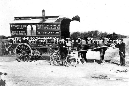CO 1353 - Truronian Church Army Waggon At St Merryn Crossroads, Cornwall