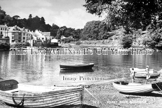 CO 1389 - Fowey From Bodinnick, Cornwall